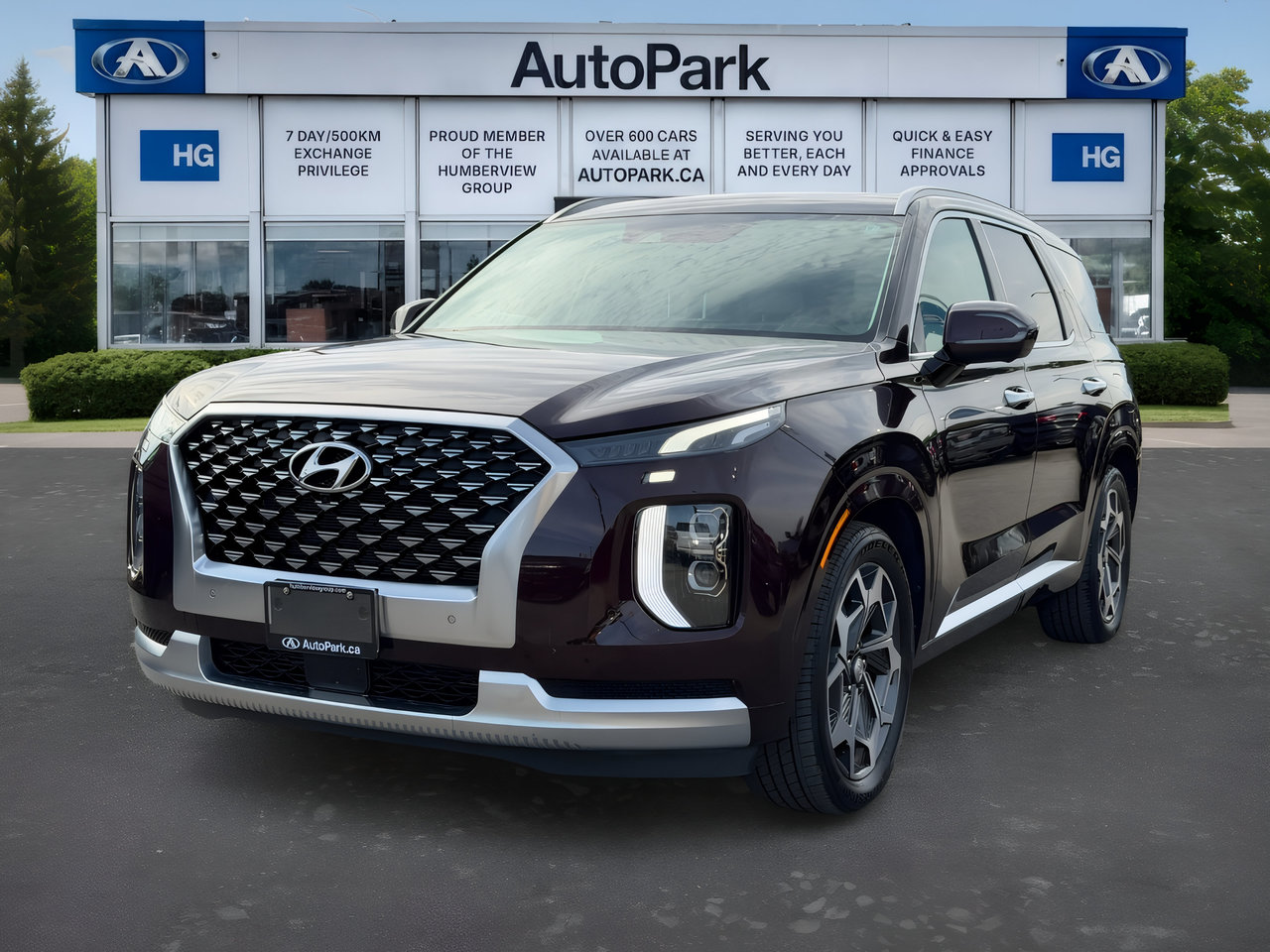 Red (Sierra Burgundy) 2021 Hyundai Palisade SUV / Crossover Automatic