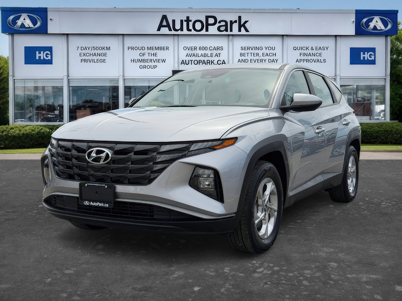 Shimmering Silver 2023 Hyundai Tucson SUV / Crossover Automatic