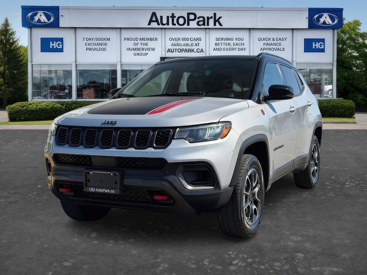 Silver Zynith Metallic Clearcoat 2024 Jeep Compass Trailhawk 4WD SUV / Crossover Four-Wheel Drive Automatic