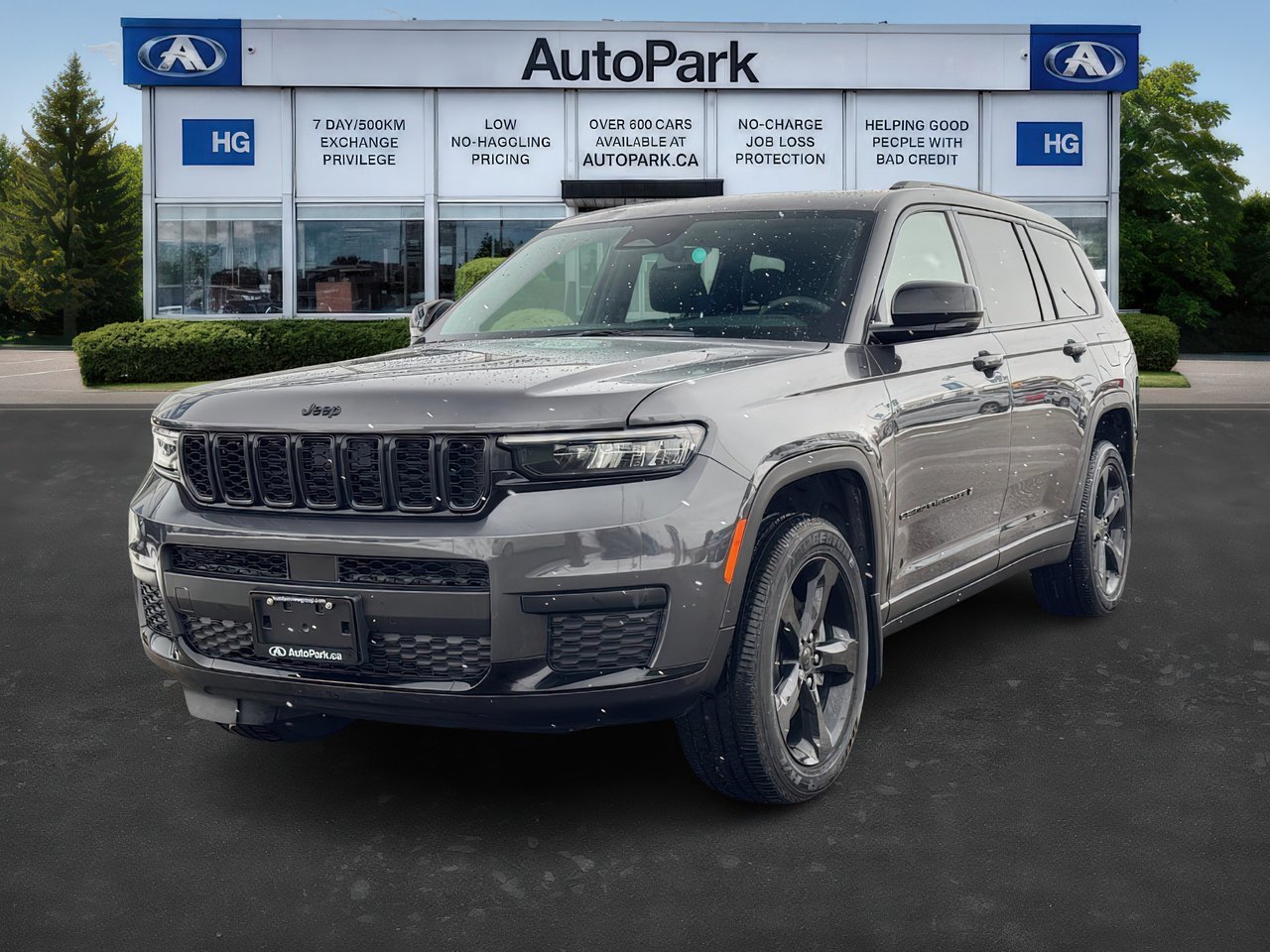 Baltic Gray Metallic Clearcoat 2024 Jeep Grand Cherokee L Altitude 4WD SUV / Crossover Four-Wheel Drive Automatic