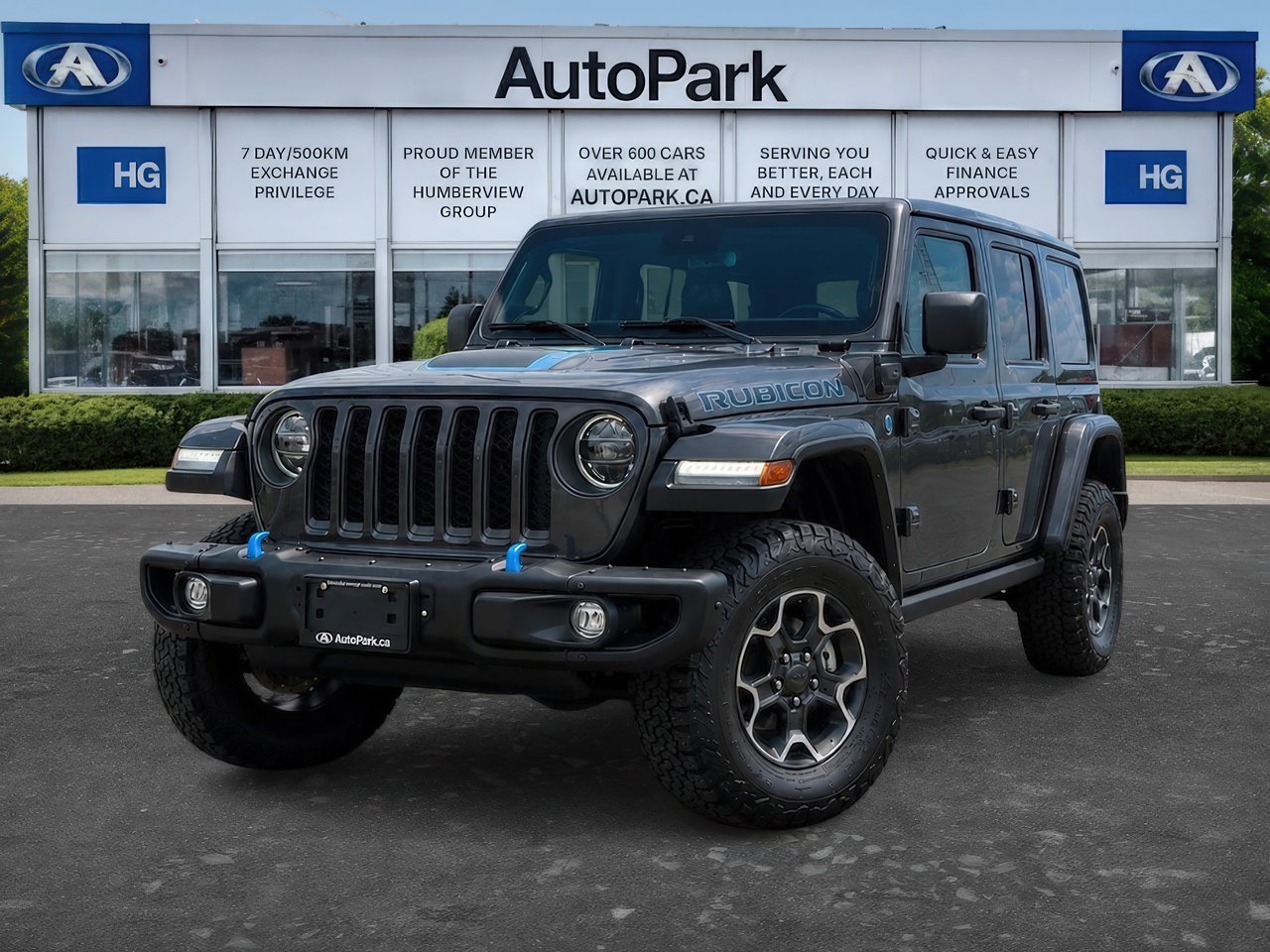 Gray (Granite Crystal Metallic Clearcoat) 2021 Jeep Wrangler 4xe SUV / Crossover Four-Wheel Drive Automatic