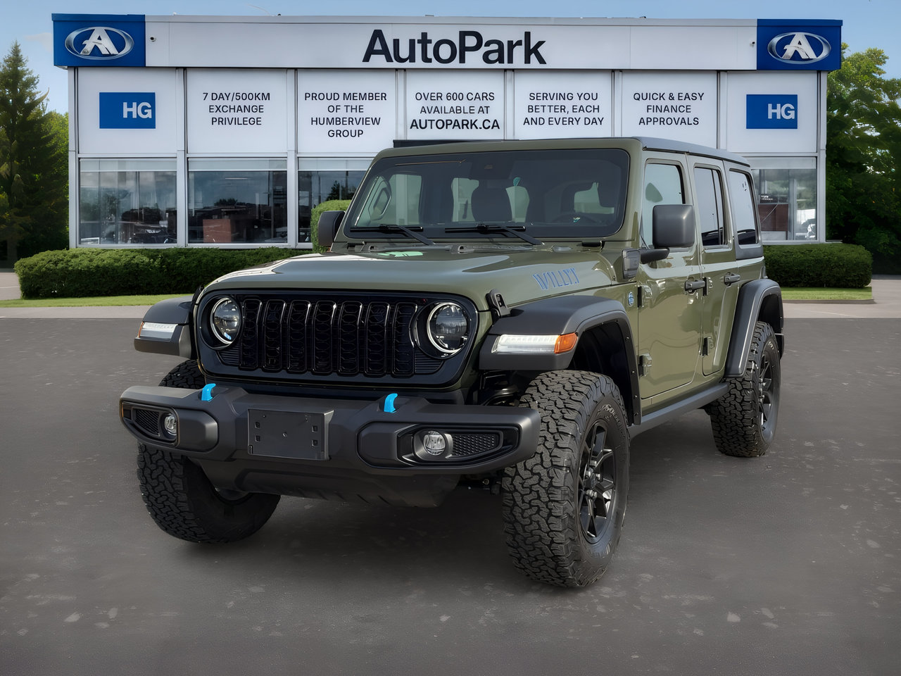 Green 2024 Jeep Wrangler 4xe SUV / Crossover Four-Wheel Drive Automatic
