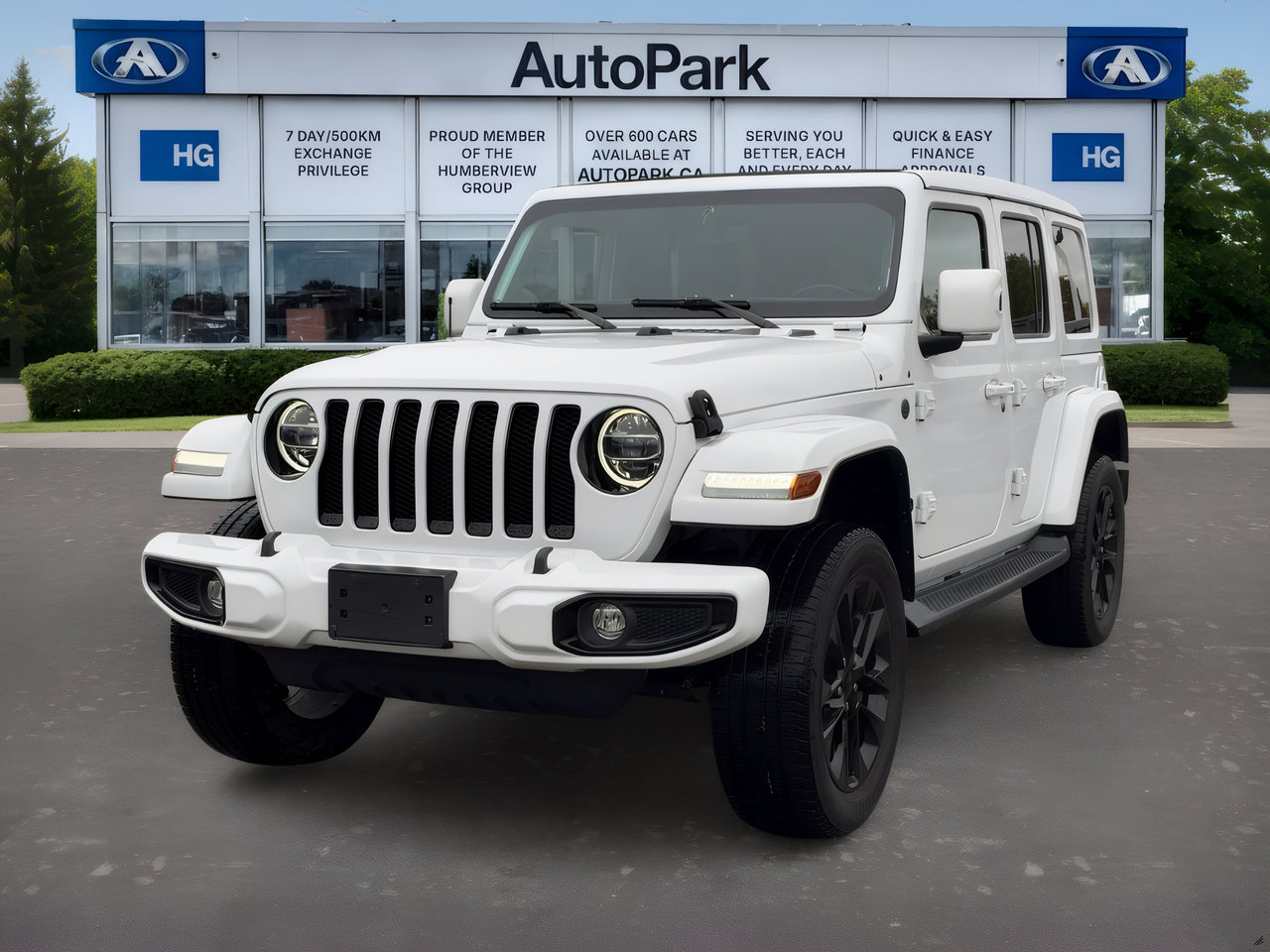 White 2021 Jeep Wrangler SUV / Crossover Four-Wheel Drive Automatic