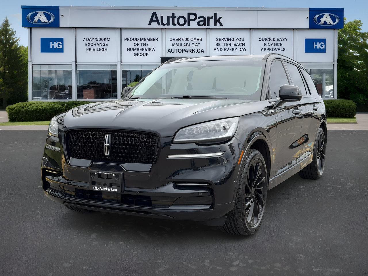 Black 2022 Lincoln Aviator SUV / Crossover All-Wheel Drive Automatic