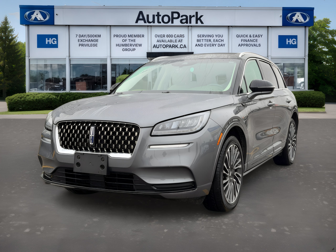 Asher Gray Metallic 2022 Lincoln Corsair SUV / Crossover All-Wheel Drive Continuously Variable Transmission