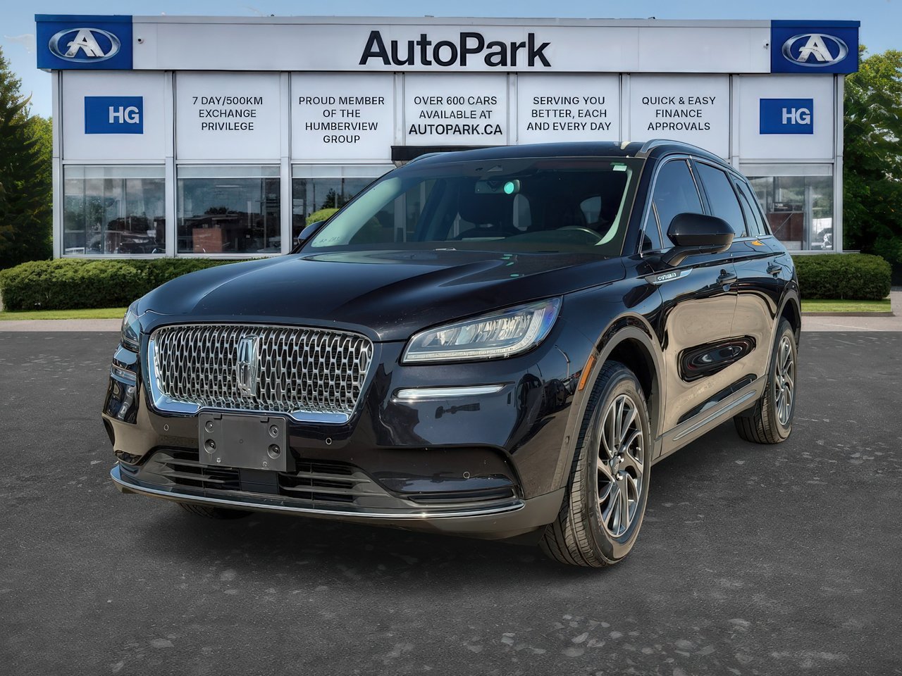 Black Metallic 2020 Lincoln Corsair Standard AWD SUV / Crossover All-Wheel Drive Automatic