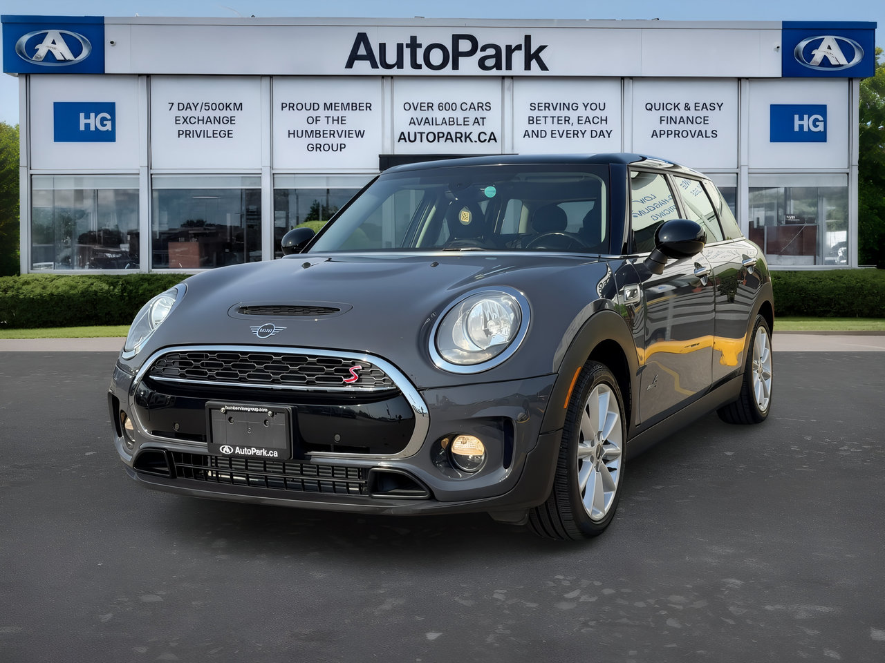 Gray (Thunder Grey Metallic) 2019 MINI Cooper Clubman Wagon All-Wheel Drive Automatic