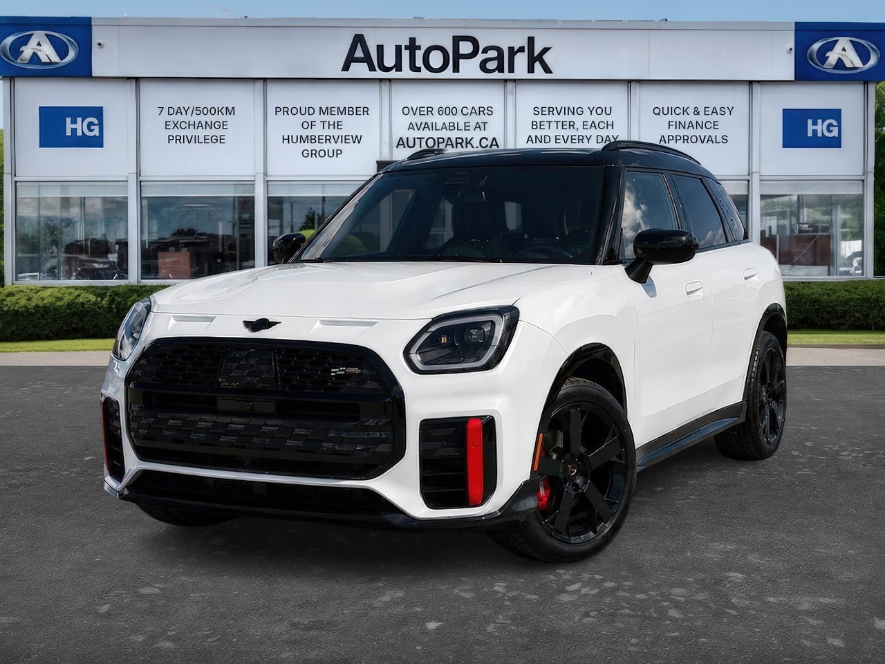 Nanuq White Metallic (C6A) 2026 MINI Countryman John Cooper Works ALL4 SUV / Crossover All-Wheel Drive Automatic