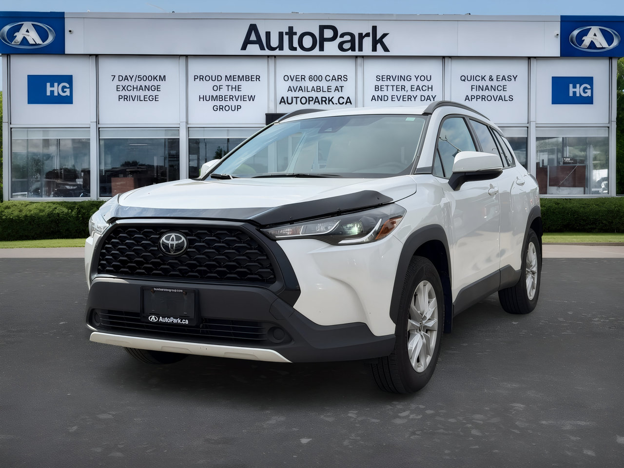 White 2022 Toyota Corolla Cross SUV / Crossover All-Wheel Drive Continuously Variable Transmission