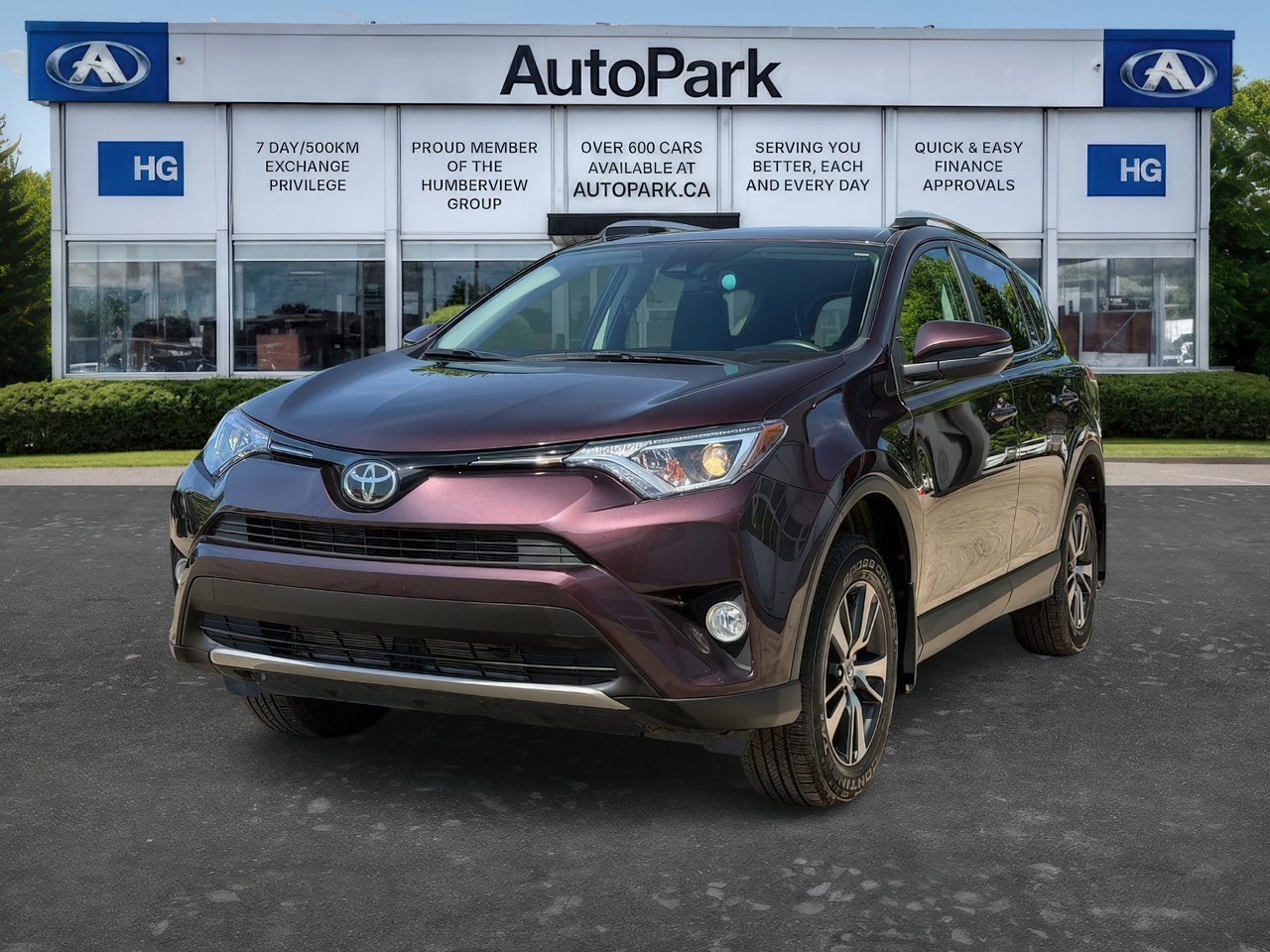 Barcelona Red Metallic 2017 Toyota RAV4 XLE AWD SUV / Crossover All-Wheel Drive Automatic