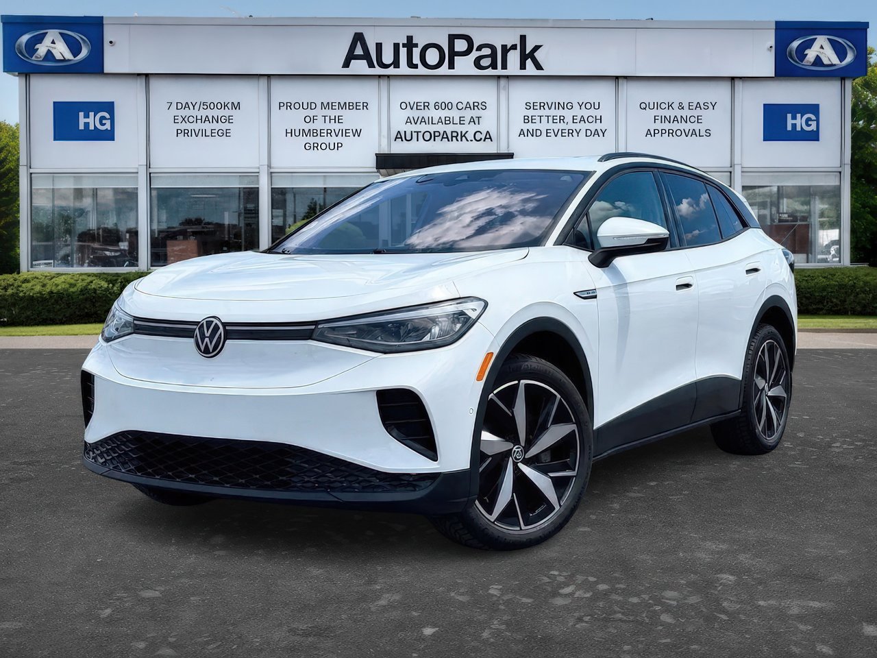 White 2024 Volkswagen ID.4 Pro AWD SUV / Crossover All-Wheel Drive Automatic