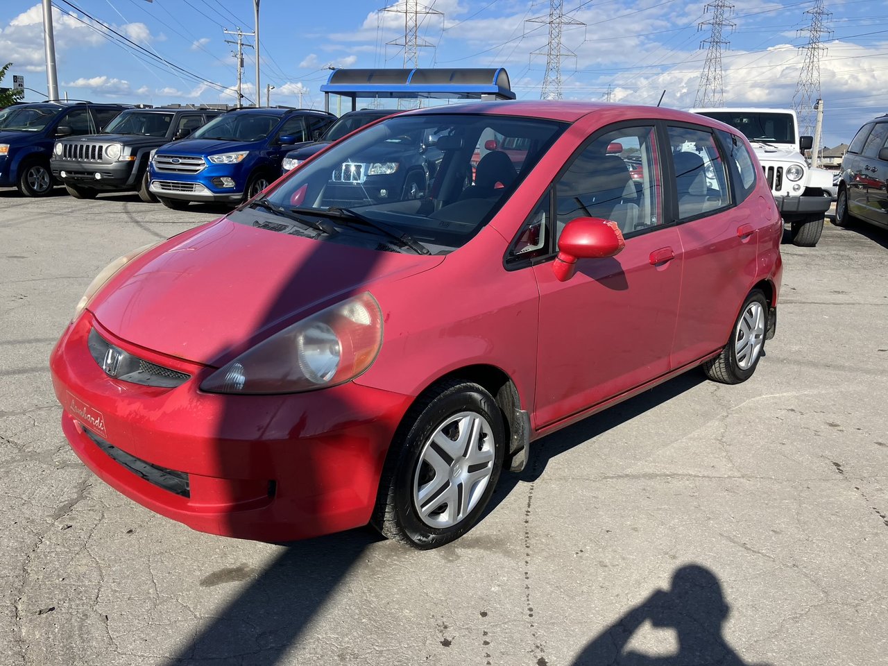 2007 Honda Fit Hatchback Front-Wheel Drive Automatic