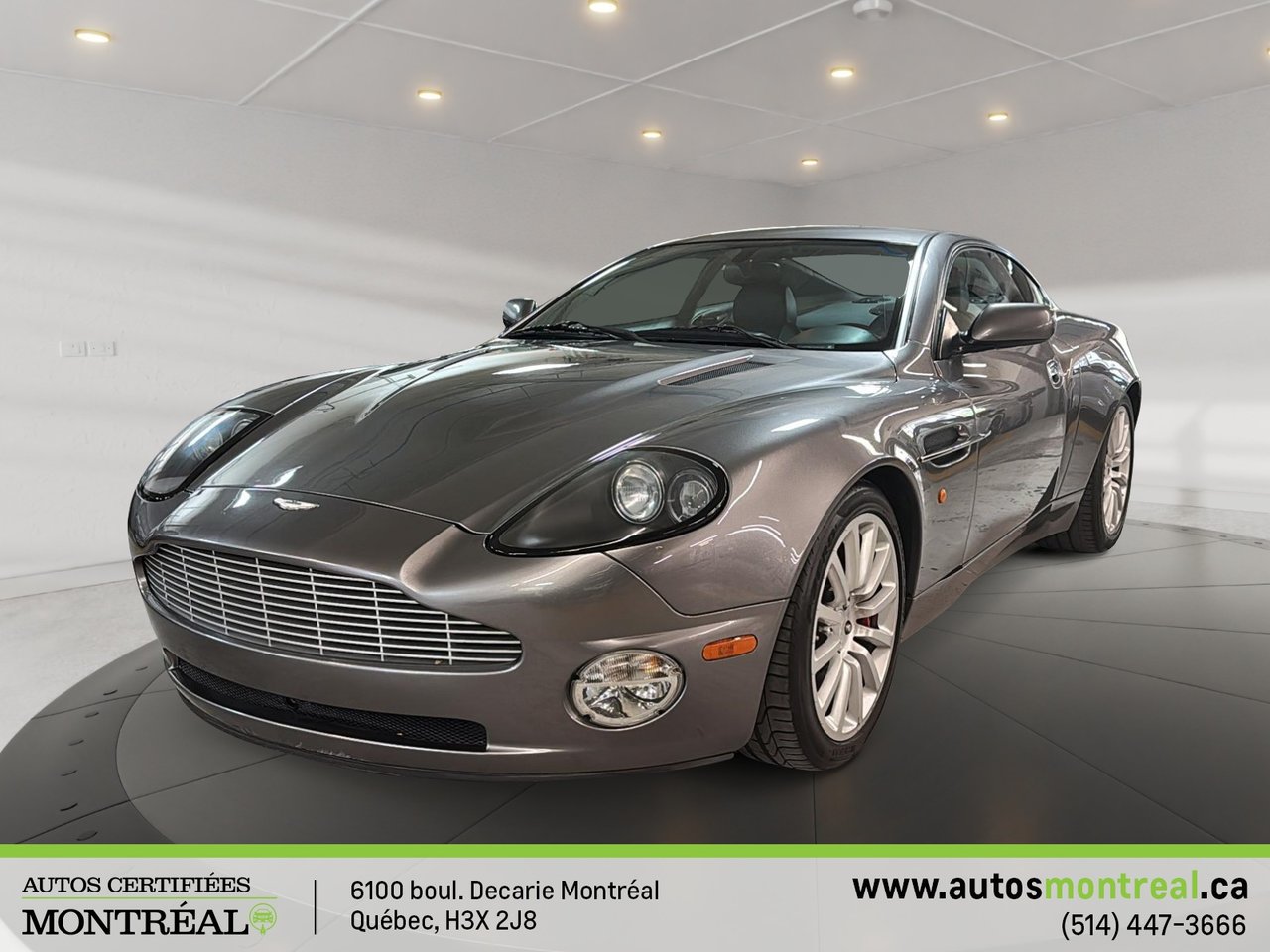 2003 Aston Martin V12 Vanquish RWD