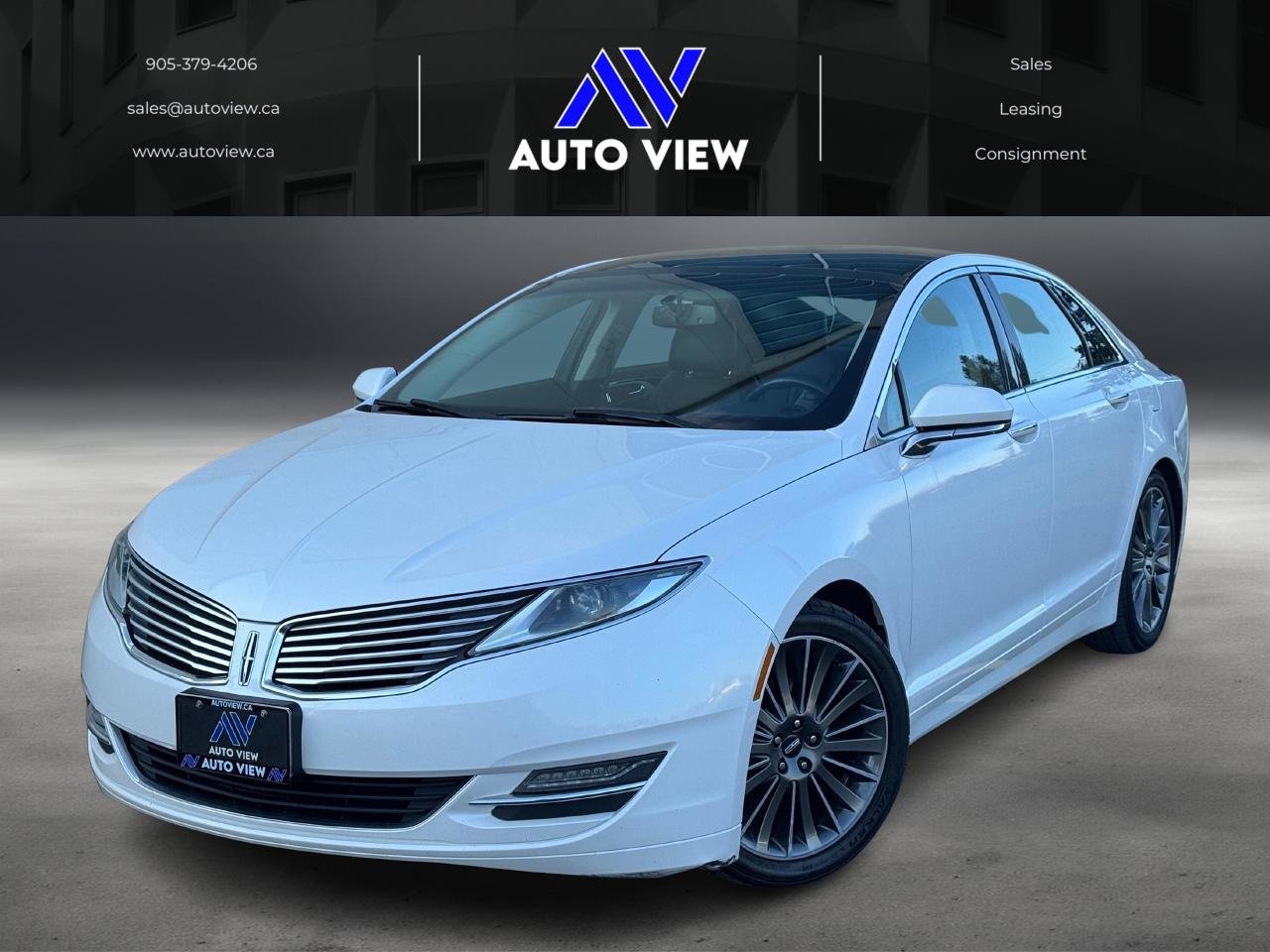2014 Lincoln MKZ Hybrid FWD Sedan Front-Wheel Drive Continuously Variable Transmission