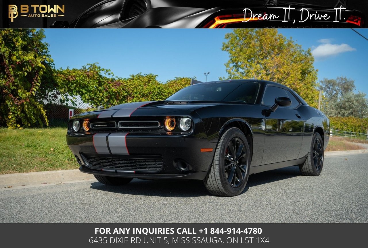 Pitch Black 2021 Dodge Challenger Coupe All-Wheel Drive Automatic