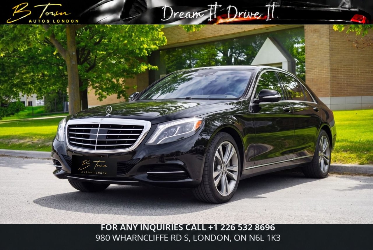 Black 2017 Mercedes-Benz S-Class Sedan Automatic