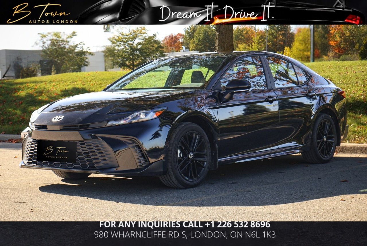 Midnight Black Metallic 2026 Toyota Camry Sedan Automatic