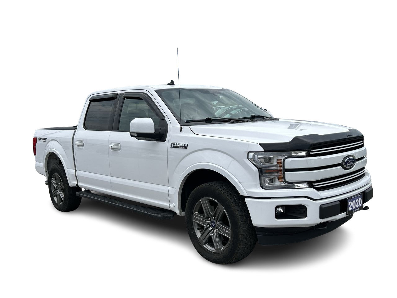 Used 2020 Star White Tri-Coat (MET) Ford Lariat image 15