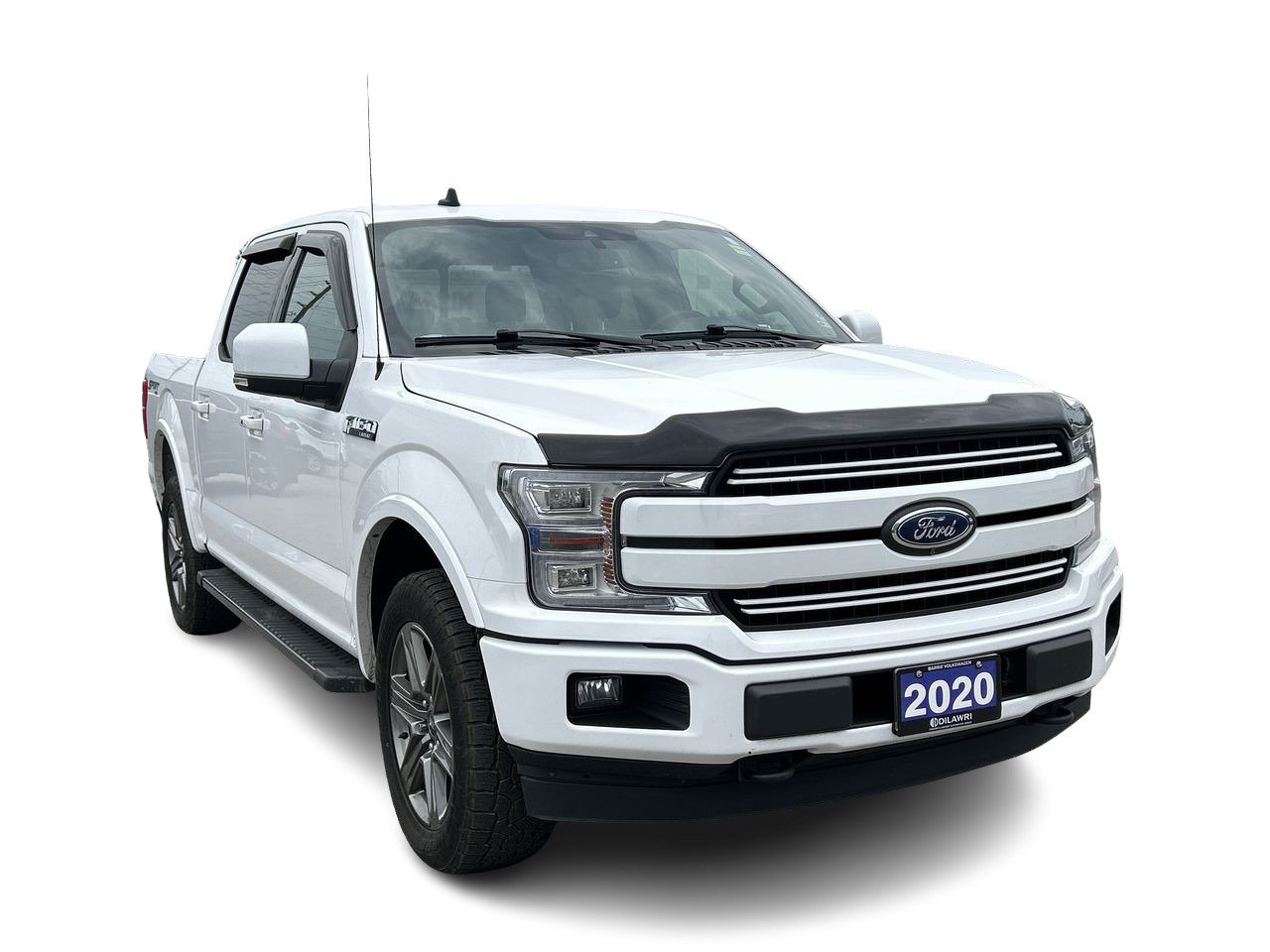Used 2020 Star White Tri-Coat (MET) Ford Lariat image 16