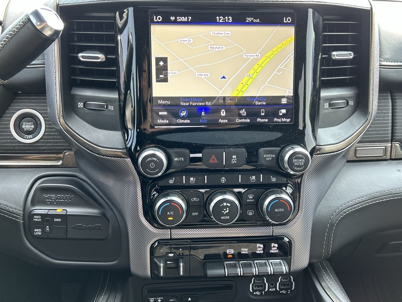 Used 2019 Bright White Ram Limited image 28