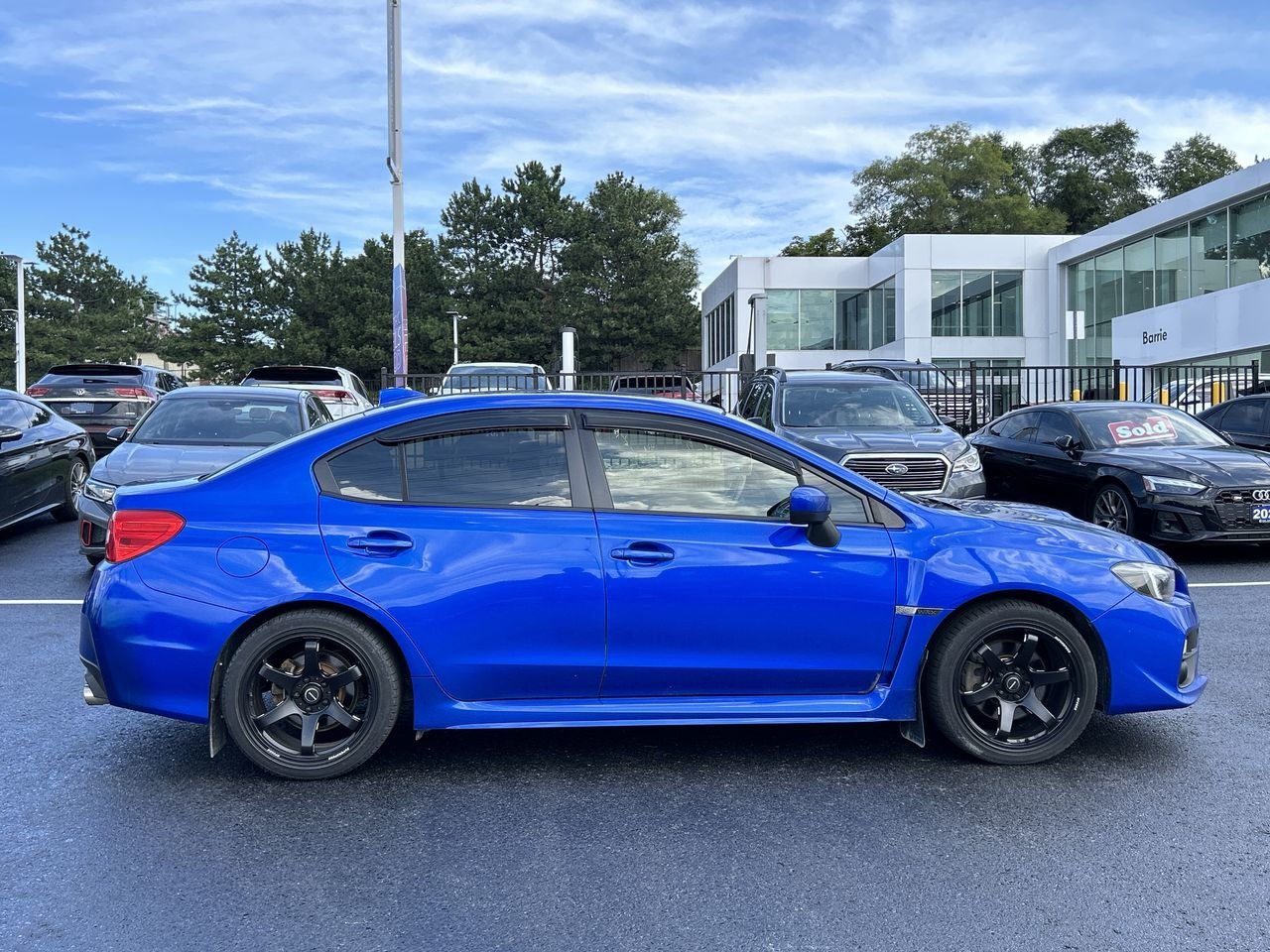 Used 2017 World Rally Blue Pearl Subaru 4Dr Sport Pkg 6sp image 13