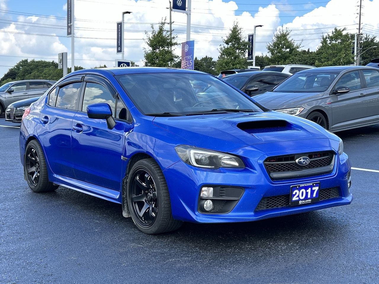 Used 2017 World Rally Blue Pearl Subaru 4Dr Sport Pkg 6sp image 16