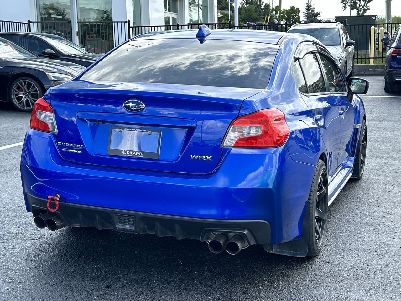 Used 2017 World Rally Blue Pearl Subaru 4Dr Sport Pkg 6sp image 10