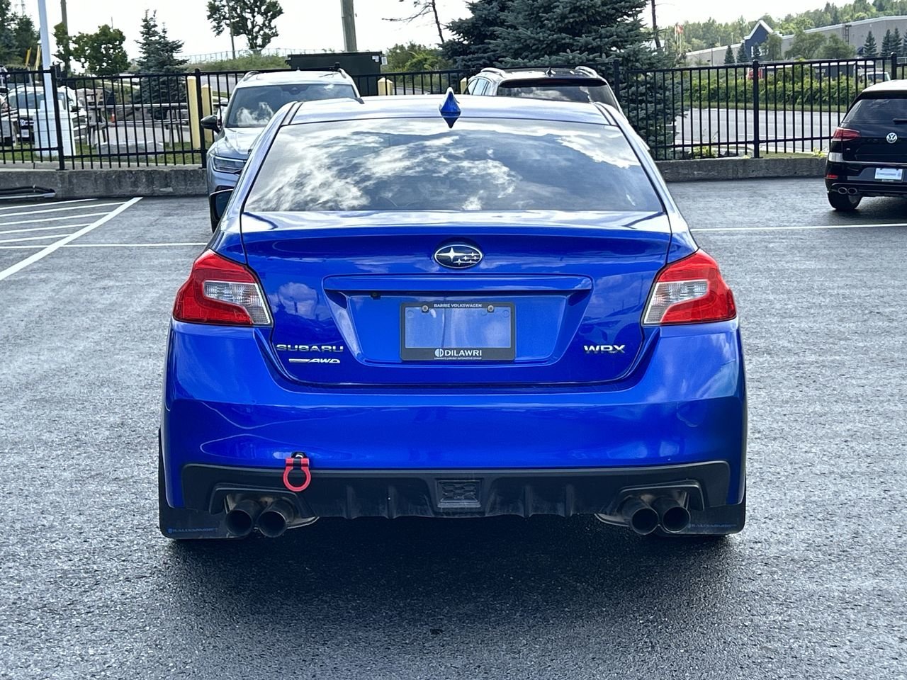 Used 2017 World Rally Blue Pearl Subaru 4Dr Sport Pkg 6sp image 9