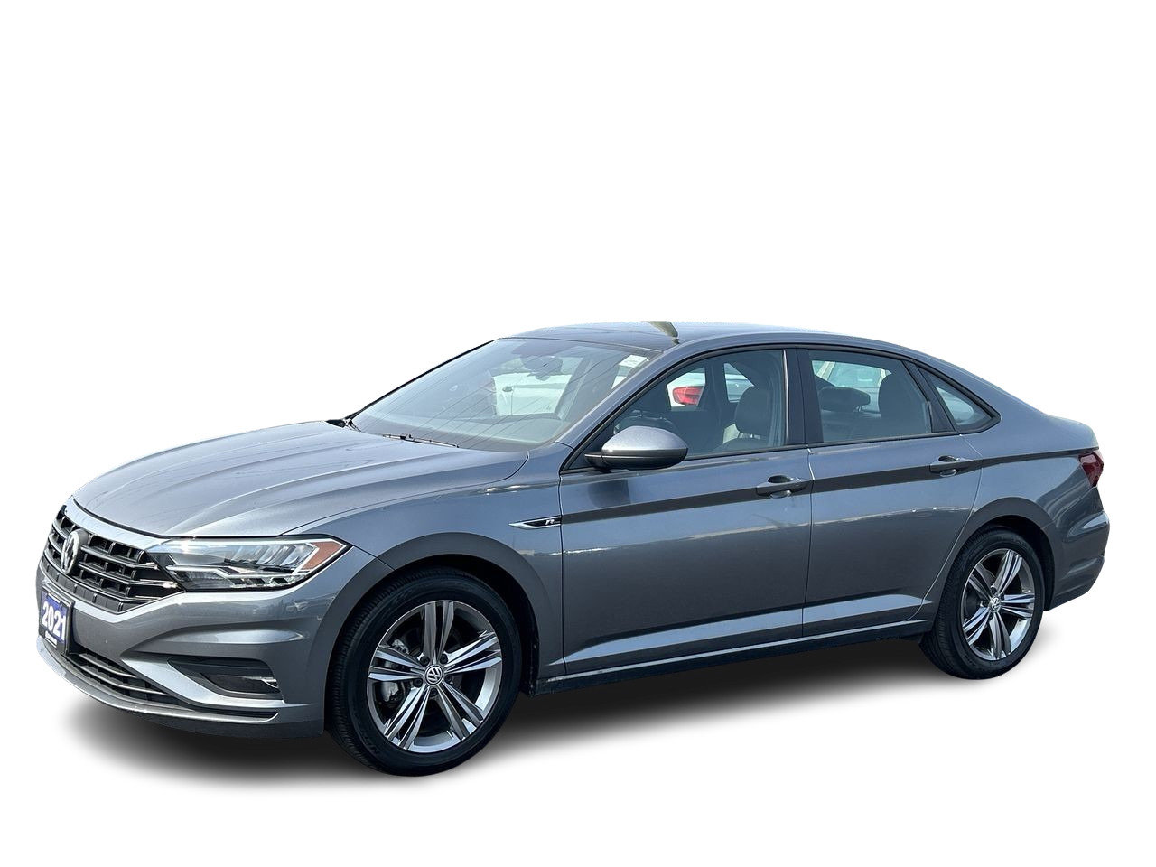 Certified Used 2021 Platinum Grey Met Volkswagen Highline image 3