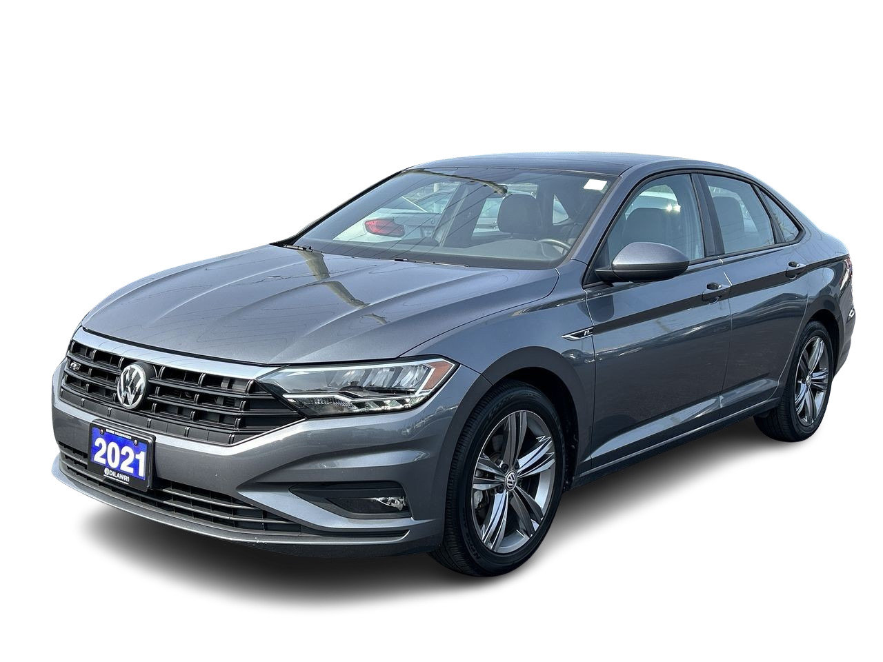Certified Used 2021 Platinum Grey Met Volkswagen Highline image 2
