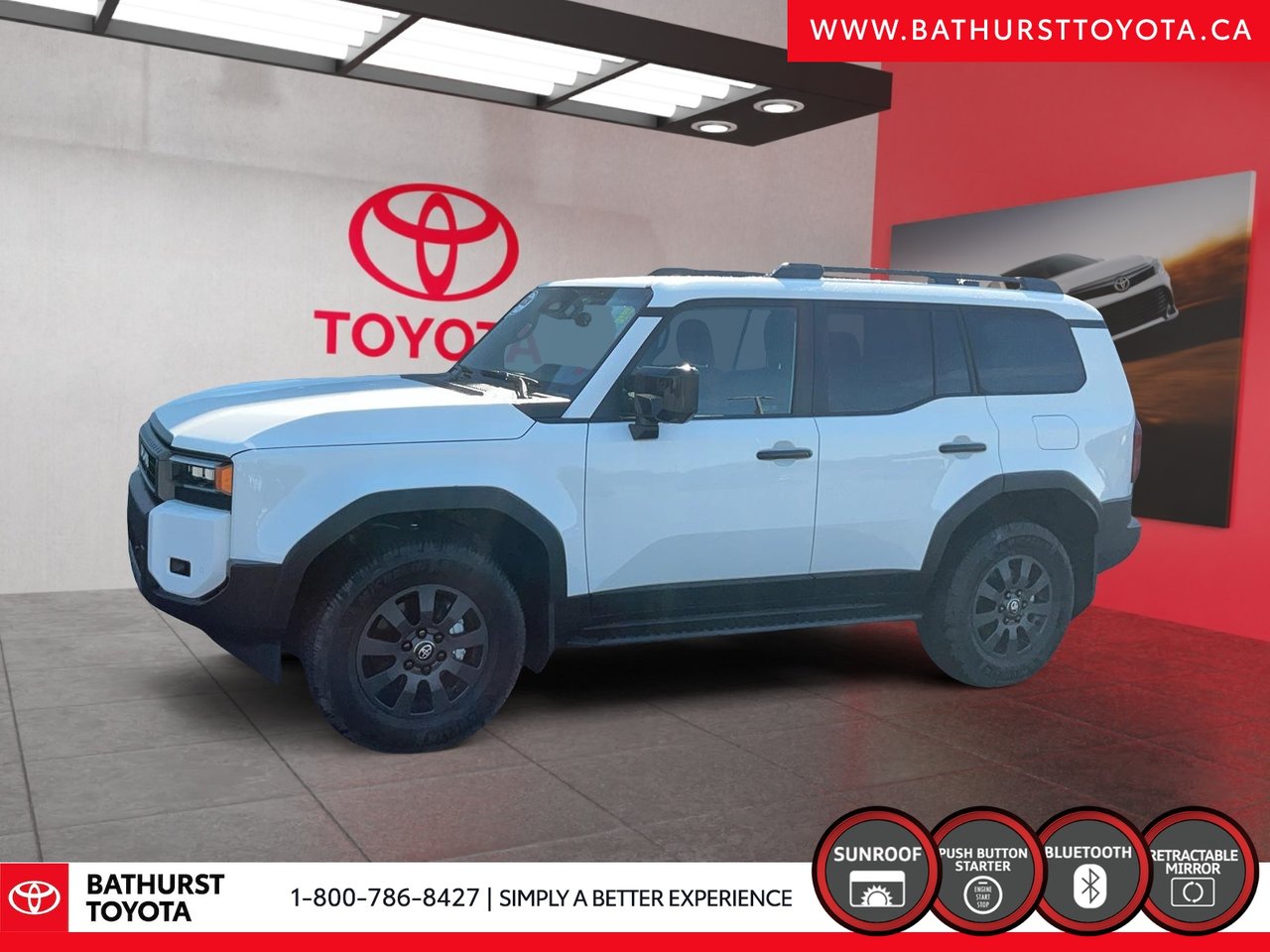 White 2027 Toyota Land Cruiser SUV / Crossover Automatic