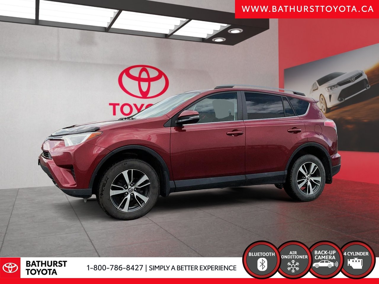 03T3-RUBY_FLARE_PE 2018 Toyota RAV4 SUV / Crossover Front-Wheel Drive Automatic