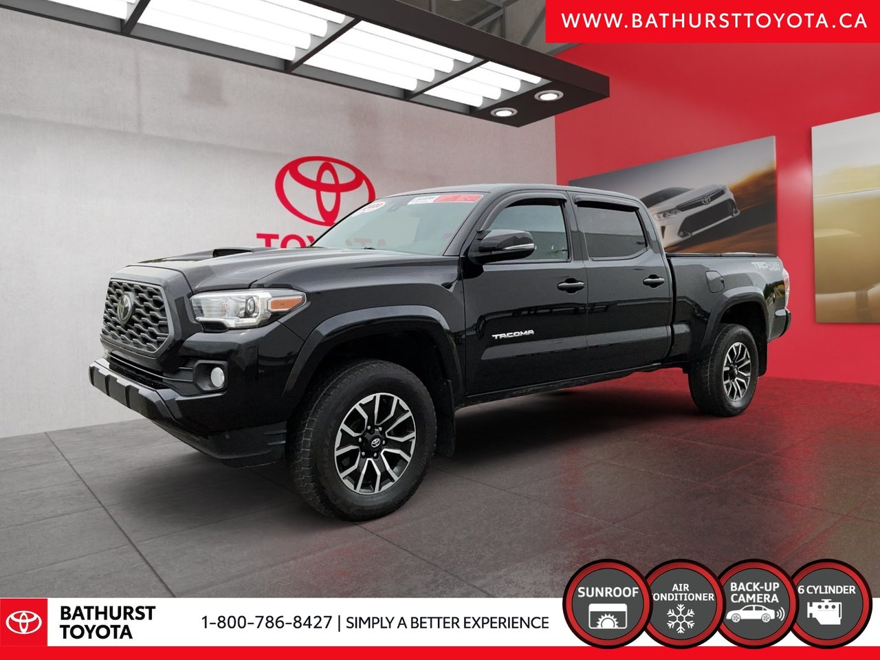 MIDNIGHT BLACK METALLIC 2020 Toyota Tacoma Pickup Truck Manual