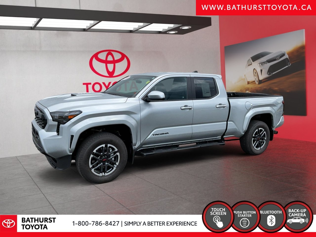 Celestial Silver Metallic 2026 Toyota Tacoma Pickup Truck Four-Wheel Drive Automatic