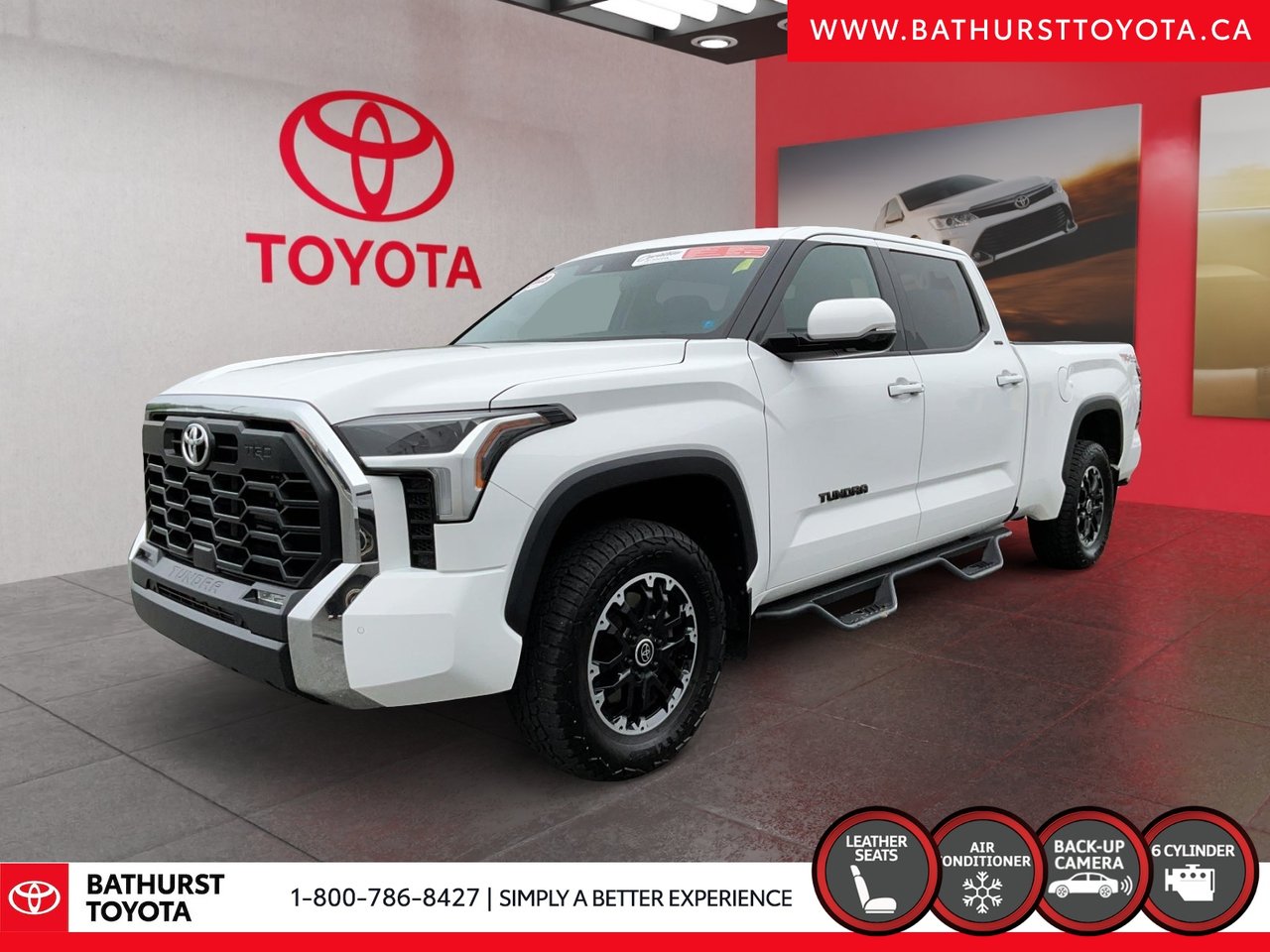 White 2023 Toyota Tundra Pickup Truck Four-Wheel Drive Automatic