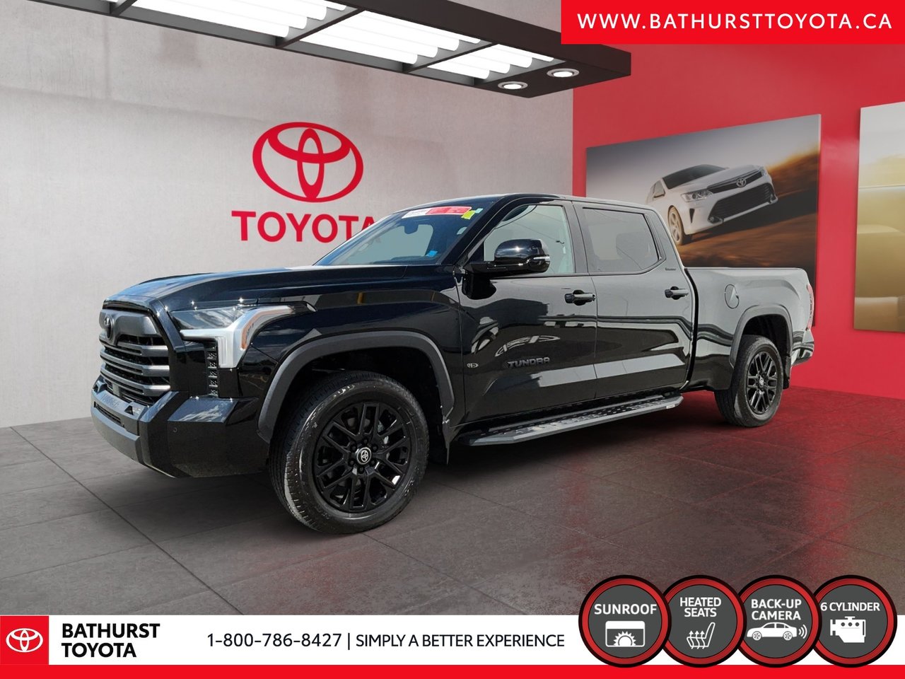 /BLACK_METALLI 2025 Toyota Tundra Pickup Truck Four-Wheel Drive Automatic