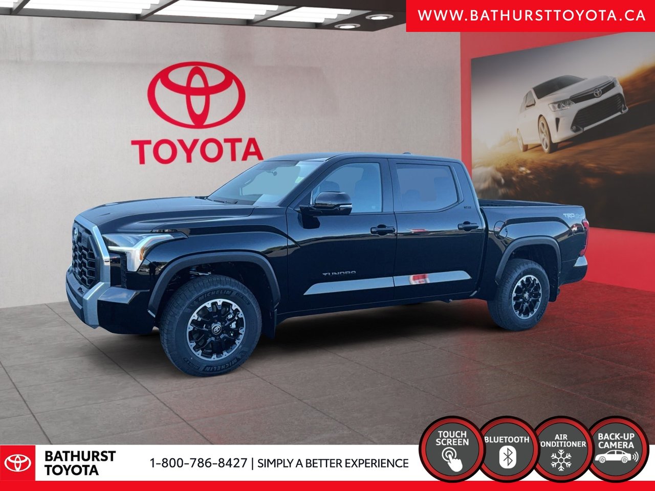 Midnight Black Metallic 2026 Toyota Tundra Pickup Truck Automatic
