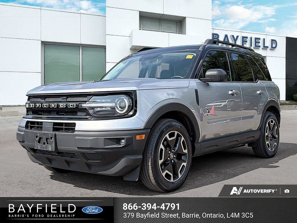 Iconic Silver (MET) 2022 Ford Bronco Sport SUV / Crossover All-Wheel Drive Automatic