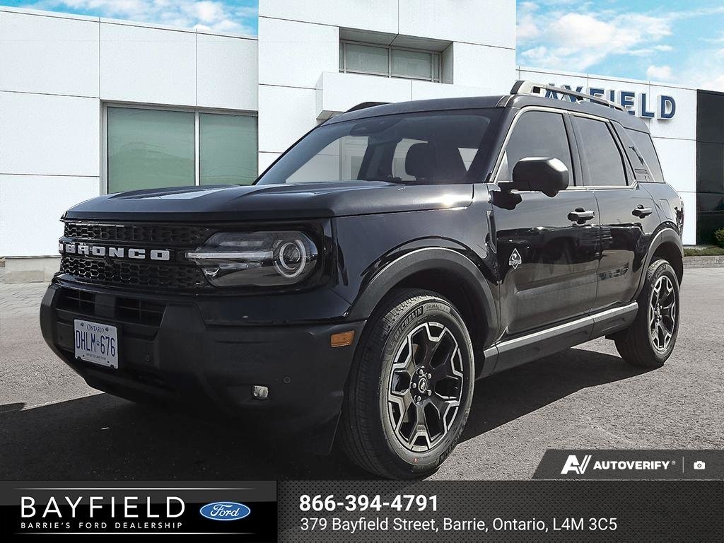 Shadow Black 2026 Ford Bronco Sport SUV / Crossover All-Wheel Drive Automatic