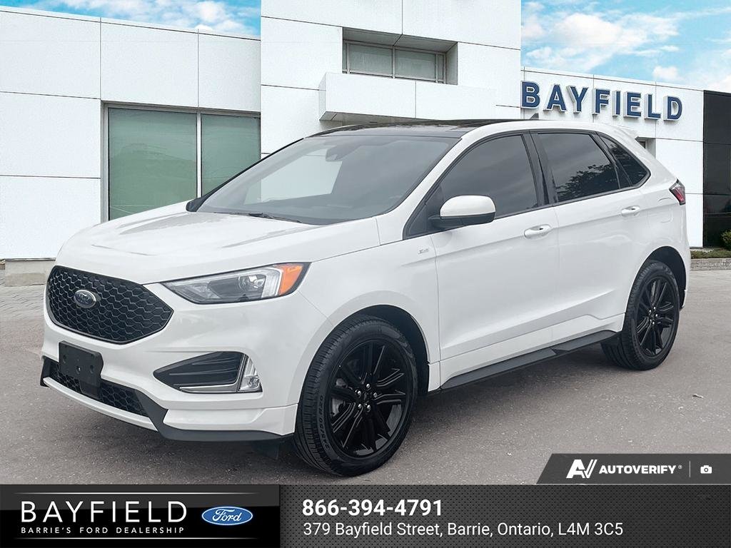 Star White Metallic Tri-Coat 2024 Ford Edge SUV / Crossover Automatic