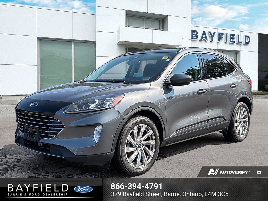 Gray (Carbonized Grey (MET)) 2021 Ford Escape Hybrid SUV / Crossover All-Wheel Drive