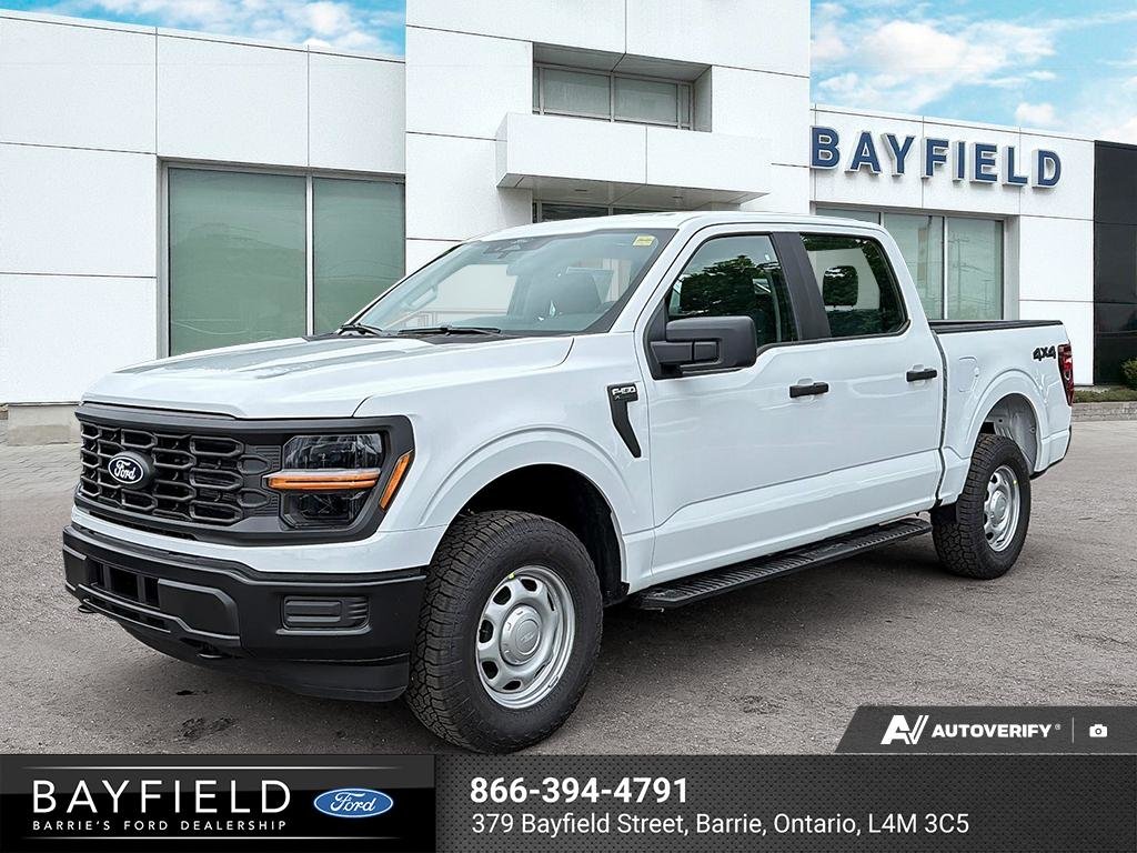 Oxford White 2026 Ford F-150 XL SuperCrew 4WD Pickup Truck Four-Wheel Drive Automatic