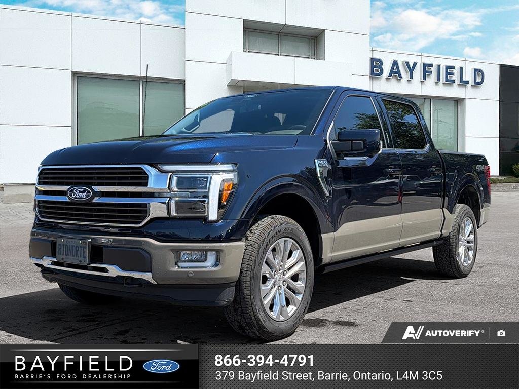 Antimatter Blue Metallic 2026 Ford F-150 Pickup Truck Four-Wheel Drive Automatic