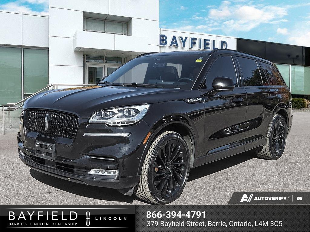 Infinite Black Metallic C.C 2023 Lincoln Aviator SUV / Crossover All-Wheel Drive Automatic