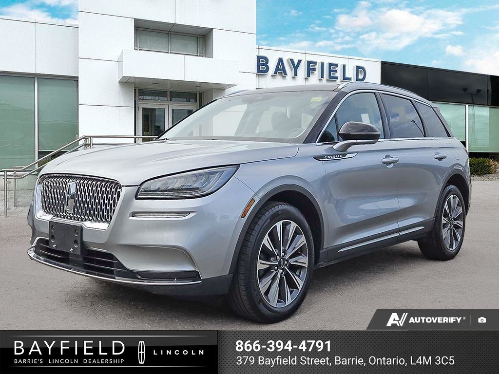Silver Radiance 2021 Lincoln Corsair SUV / Crossover All-Wheel Drive Automatic