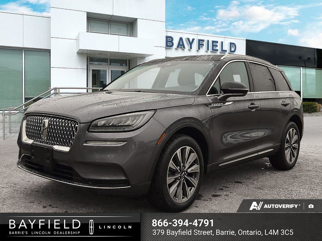 Gray (Asher Grey) 2022 Lincoln Corsair SUV / Crossover All-Wheel Drive Automatic