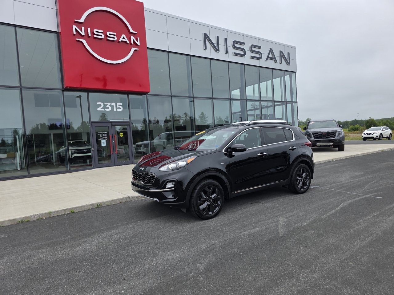 Black Cherry (MET) 2021 Kia Sportage SUV / Crossover All-Wheel Drive Automatic