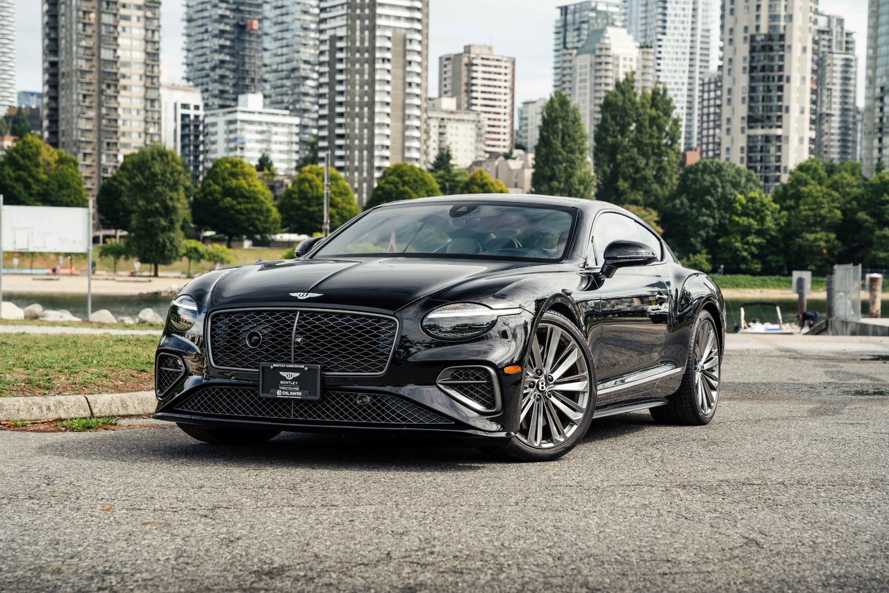 Black Crystal 2025 Bentley Continental GT Coupe All-Wheel Drive Automatic
