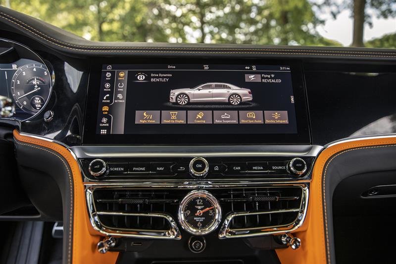 New 2023 Cambrian Grey Bentley FLYING SPUR W12 MULLINER image 17