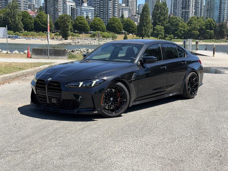 Black Sapphire Metallic 2025 BMW M3 Sedan All-Wheel Drive Automatic